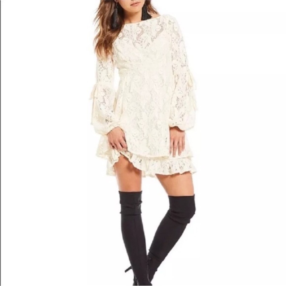 Free People Rubi Lace mini dress